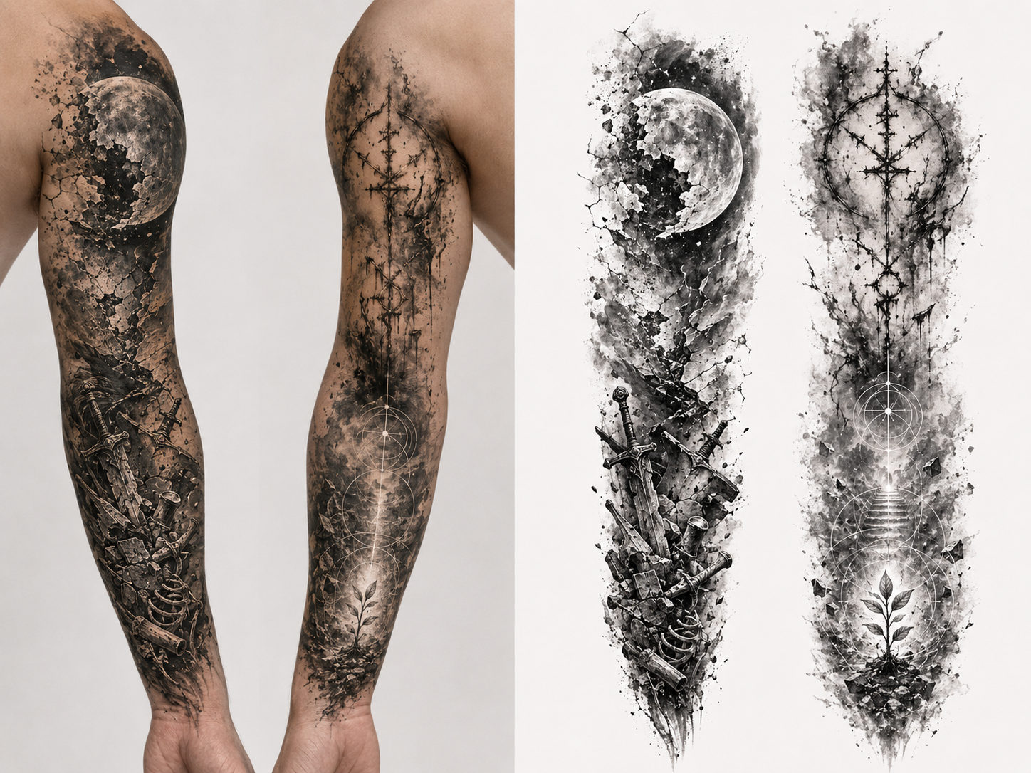 Ash Archive tattoo model preview